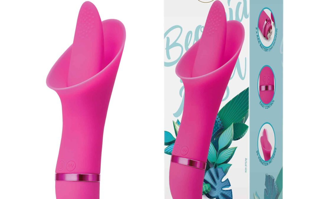 Pleasure Tongue with 30 Vibration Patterns – Hot Pink BA-2003 HP