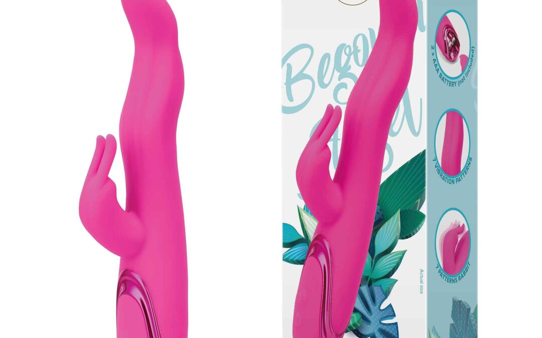 Forefinger G-spot Rabbit Vibrator – Hot Pink BA-2004-HP