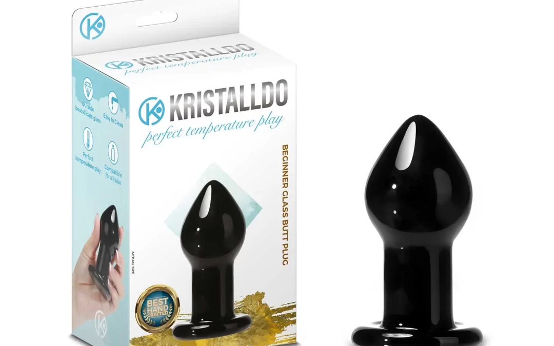 Beginner glass butt plug – KRIS-54